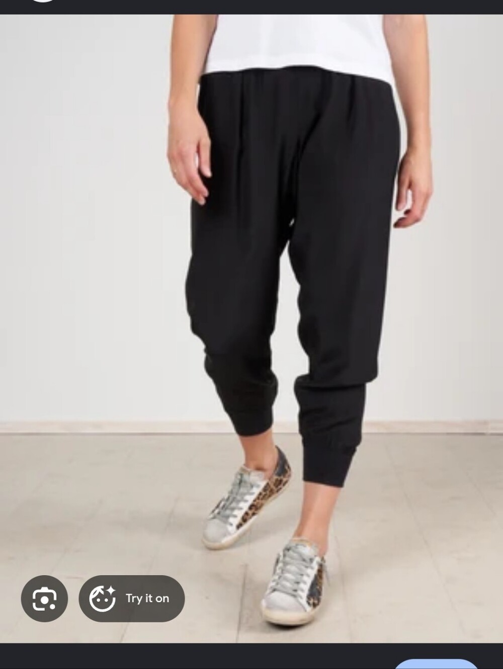 ATM Anthony Thomas Melillo Silk Woven Pull-On Pants — Black